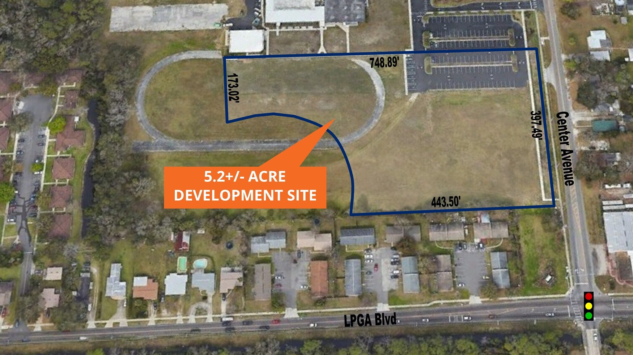 Center Avenue, Holly Hill, FL à vendre Photo principale– Image 1 sur 3