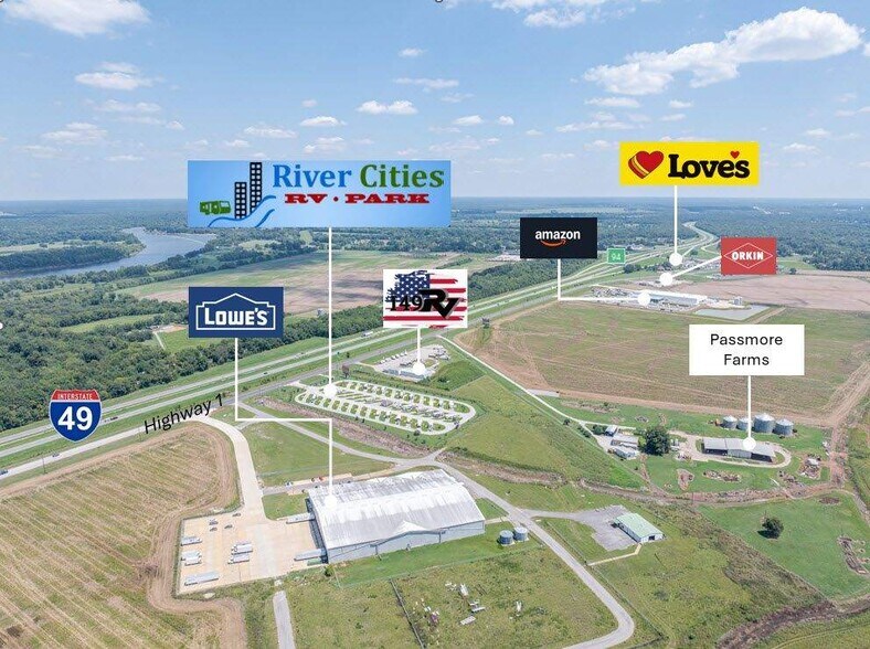 7213 Highway 1, Boyce, LA à vendre - Photo de l’immeuble – Image 2 sur 6