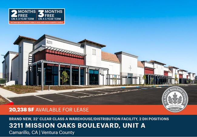 Plus de détails pour 3211 Mission Oaks Blvd, Camarillo, CA - Industriel/Logistique à louer