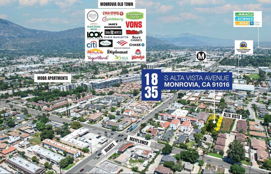 1835 S Alta Vista Ave, Monrovia, CA à vendre - Photo de l’immeuble – Image 2 sur 33