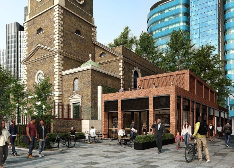 St. Botolph Row, Londres à louer - Photo de l’immeuble – Image 1 sur 4