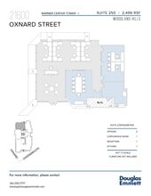 21600 Oxnard St, Woodland Hills, CA à louer Plan d’étage– Image 1 sur 1