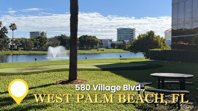 580 Village Blvd, West Palm Beach, FL à louer - Vidéo sur l’annonce professionnelle 