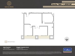 550 Biltmore Way, Coral Gables, FL à louer Plan de site– Image 1 sur 1
