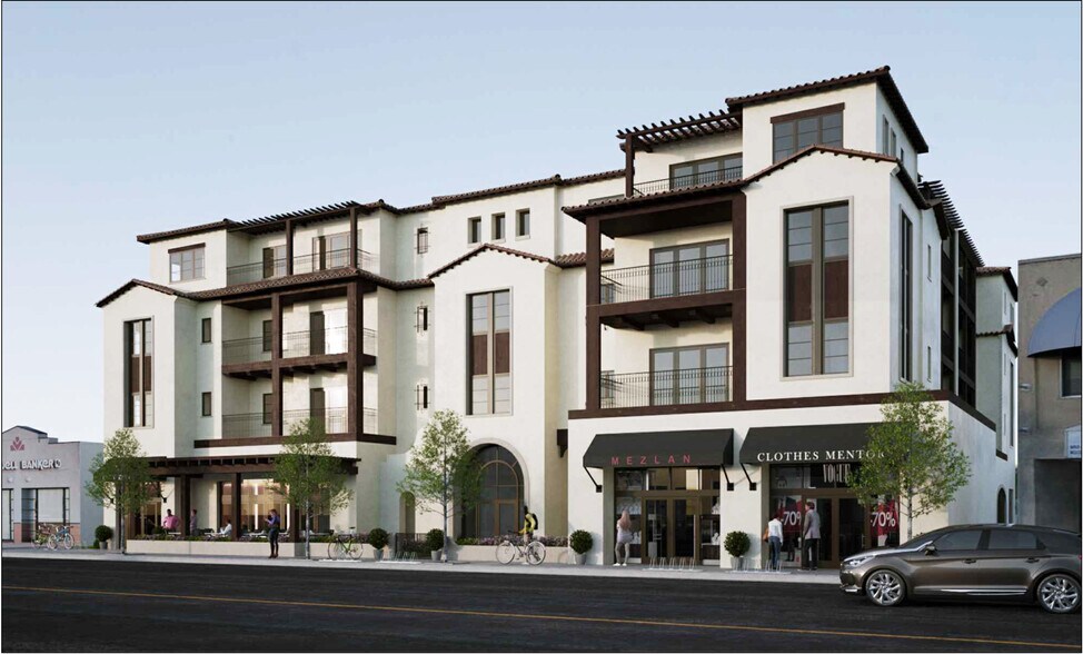 552-560 El Camino Real, San Carlos, CA à louer - Photo de l’immeuble – Image 1 sur 3