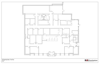 276 E Bay St, Charleston, SC à louer Plan d’étage– Image 1 sur 1