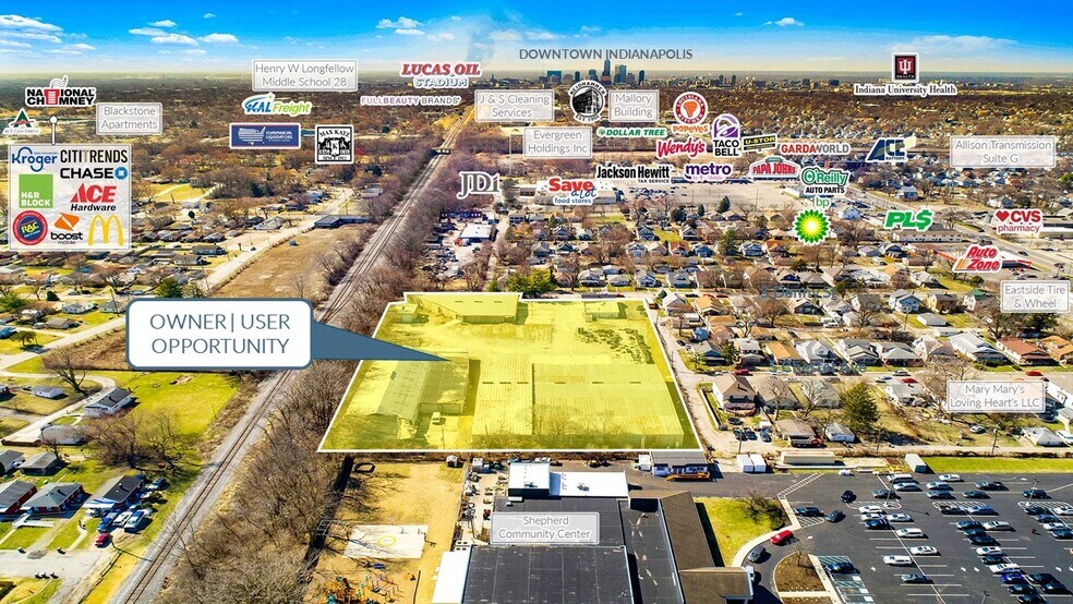 105 S Denny St, Indianapolis, IN à louer - Photo de l’immeuble – Image 2 sur 7