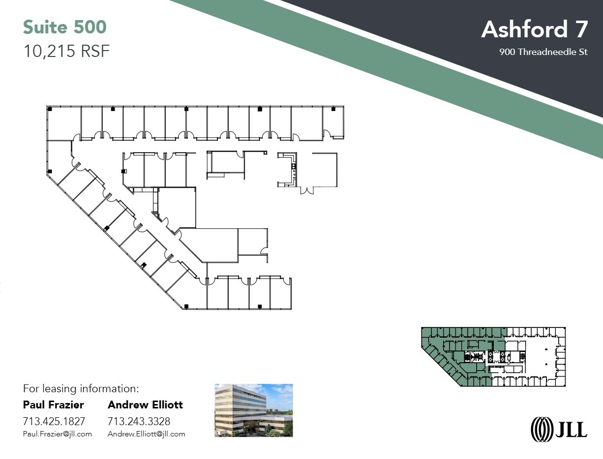 14701 St. Marys Ln, Houston, TX à louer Plan d’étage– Image 1 sur 1