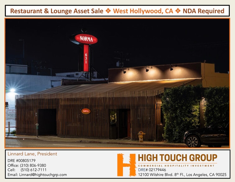 629 N La Cienega Blvd, West Hollywood, CA à louer - Photo de l’immeuble – Image 1 sur 4