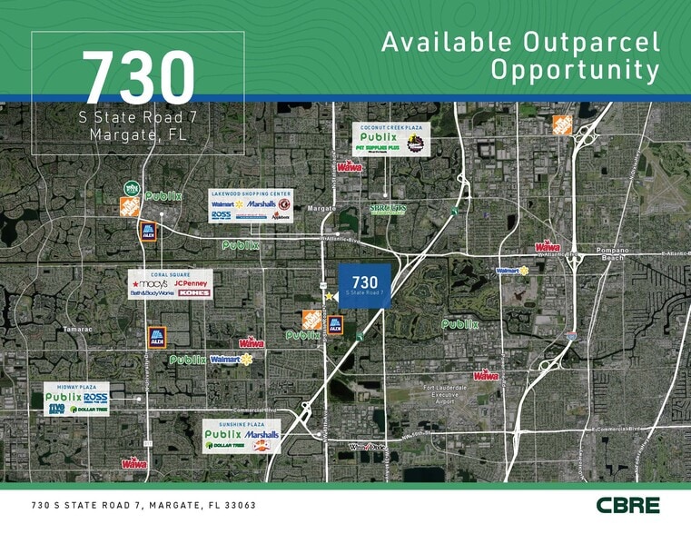 730 S State Road 7, Margate, FL à louer - Photo principale – Image 1 sur 2