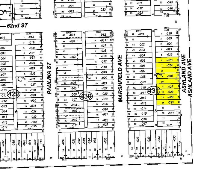 6230 S Ashland Ave, Chicago, IL à louer - Plan cadastral – Image 2 sur 14