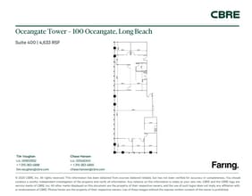 100 Oceangate, Long Beach, CA à louer Plan d’étage– Image 1 sur 1