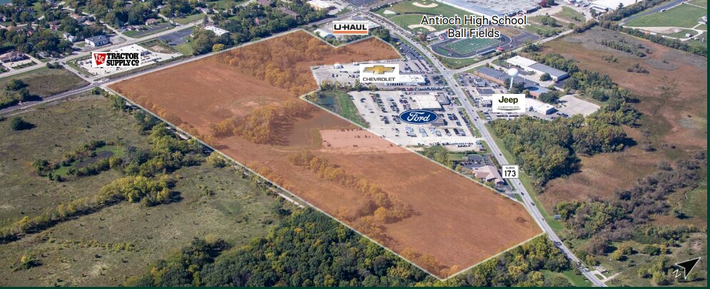 NWQ of IL Route 173 & Grimm Road, Antioch, IL à vendre Photo de l’immeuble– Image 1 sur 3