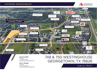 Plus de détails pour 748 Westinghouse Rd, Georgetown, TX - Terrain à vendre