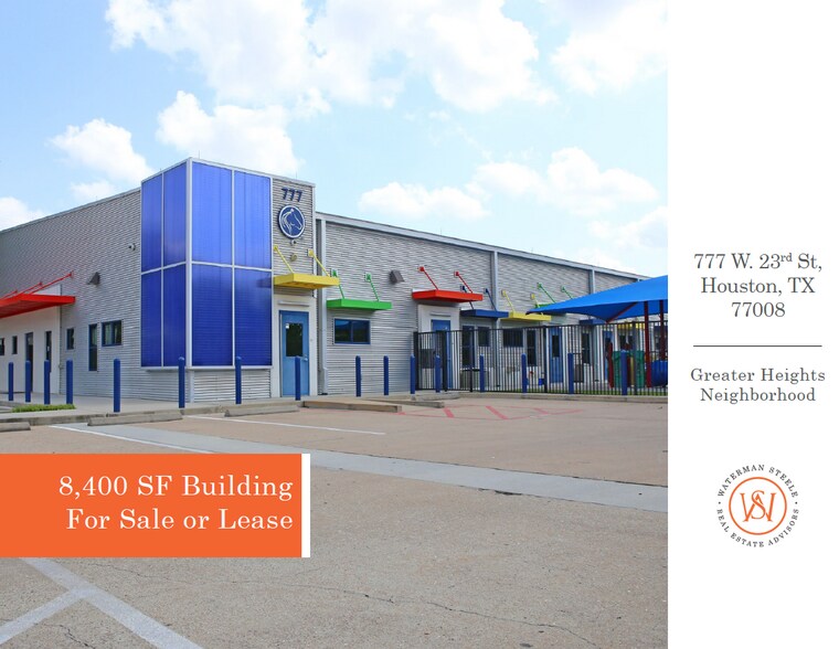 777 W 23rd St, Houston, TX à vendre - Photo de l’immeuble – Image 1 sur 8