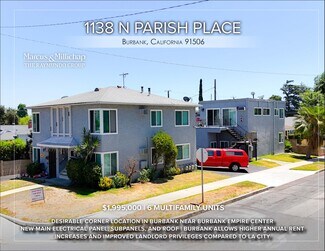 Plus de détails pour 1138 N Parish Pl, Burbank, CA - Logement à vendre
