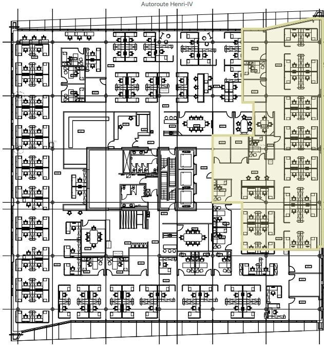 1015 Av Wilfrid-Pelletier, Québec, QC à louer Plan d’étage– Image 1 sur 1