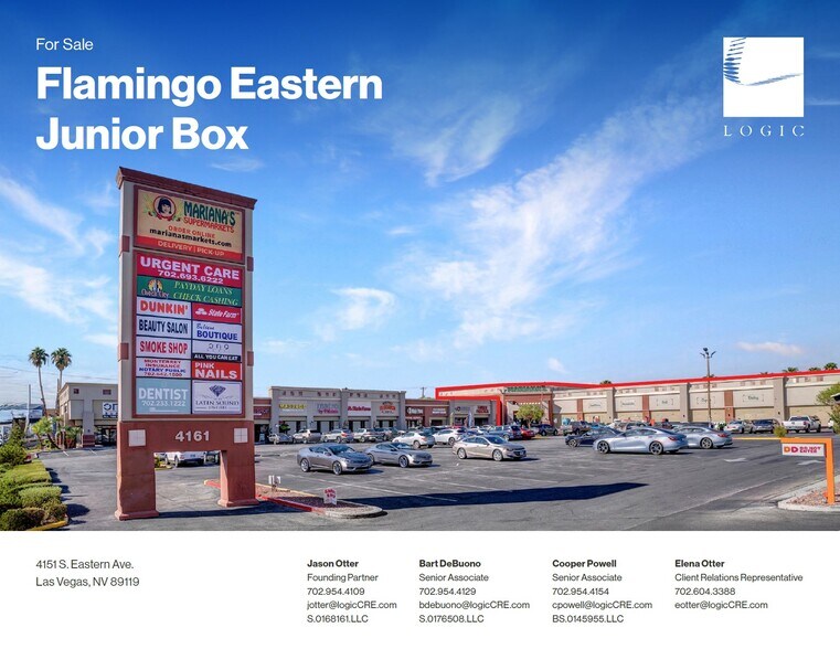 4151 S Eastern Ave, Las Vegas, NV à vendre - Photo principale – Image 1 sur 7