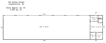 161 Center St, Jacksonville, NC à louer Plan de site– Image 1 sur 47