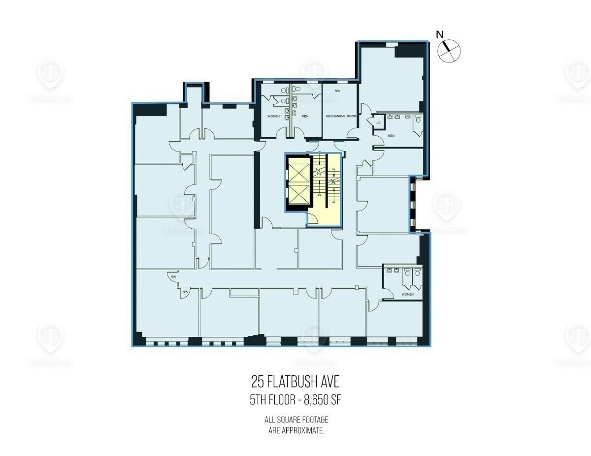 21-25 Flatbush Ave, Brooklyn, NY à louer Plan d’étage– Image 1 sur 1
