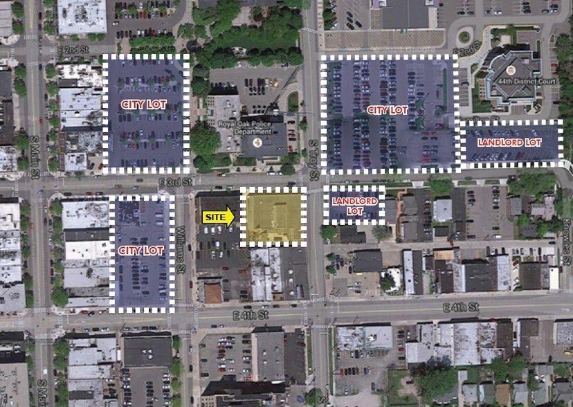 210-212 E 3rd St, Royal Oak, MI à louer - Photo de l’immeuble – Image 2 sur 5