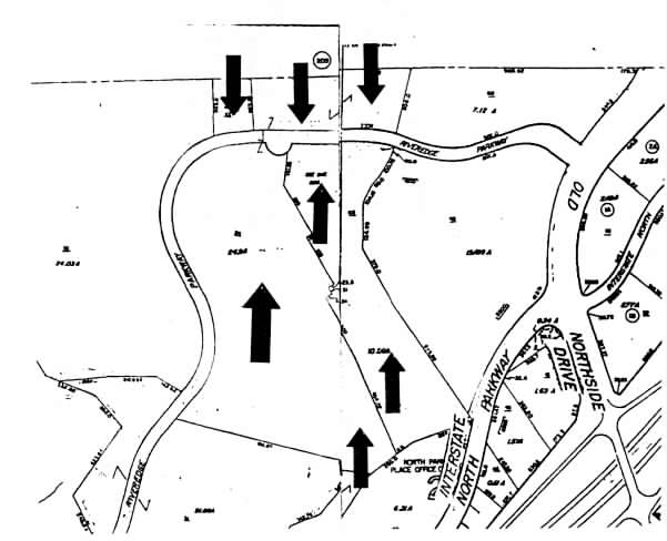 1500-1600 Riveredge Pky NW, Atlanta, GA à louer - Plan cadastral – Image 2 sur 21