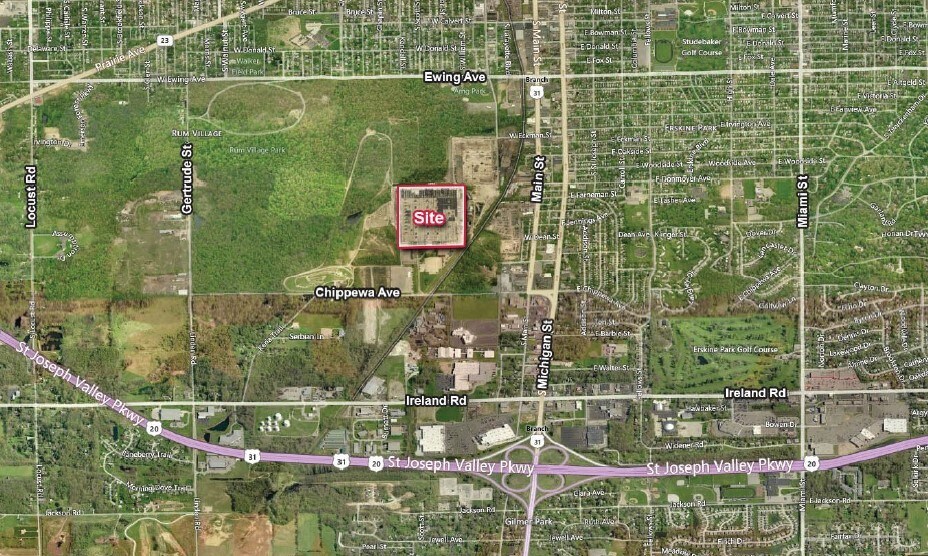 701 W Chippewa Ave, South Bend, IN à louer - Aérien – Image 3 sur 6