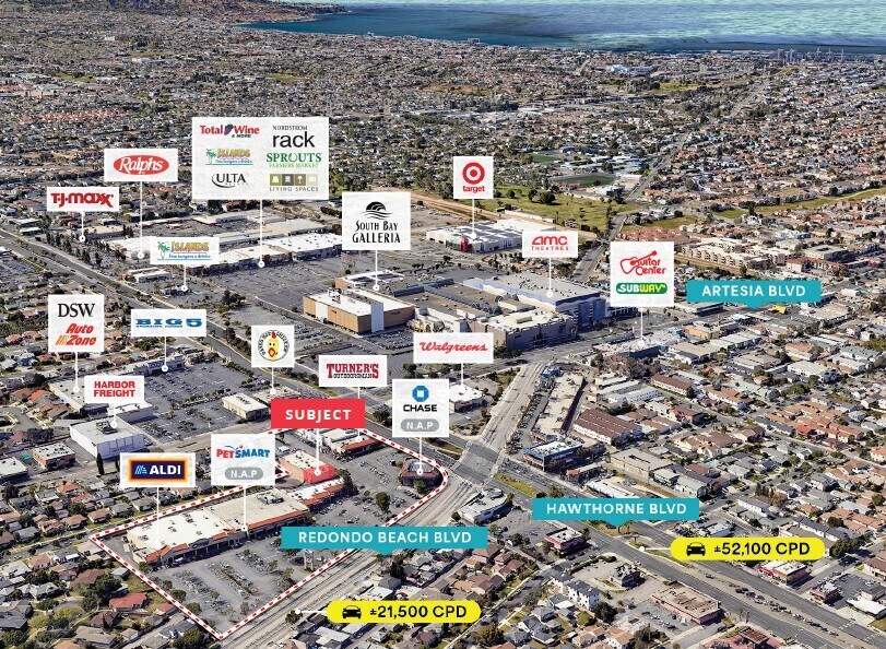 4230-4354 Redondo Beach Blvd, Torrance, CA à louer Photo de l’immeuble– Image 1 sur 4