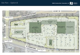 3980 El Camino Real, Atascadero, CA à louer Plan de site– Image 2 sur 2