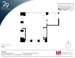 29 E Madison St, Chicago, IL à louer Plan d’étage– Image 1 sur 1