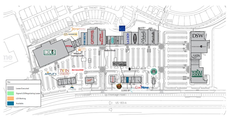 5001 US Highway 183 A, Cedar Park, TX à louer - Plan de site – Image 2 sur 2
