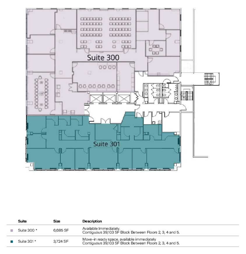 7735 Old Georgetown Rd, Bethesda, MD à louer Plan d’étage– Image 1 sur 1