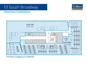 10 S Broadway, Saint Louis, MO à louer Plan d’étage– Image 1 sur 1