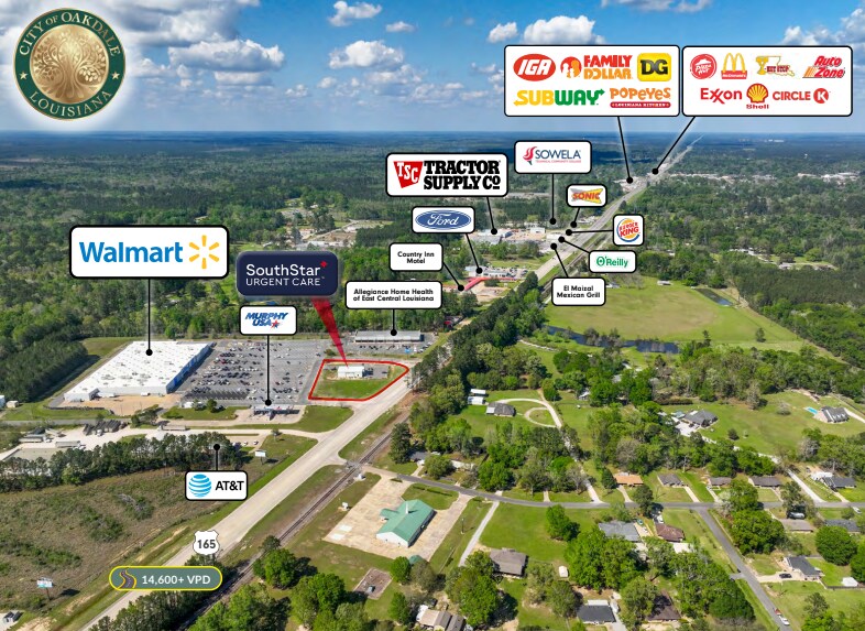1902 Highway 165, Oakdale, LA à vendre - Photo de l’immeuble – Image 3 sur 4