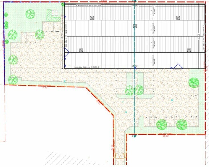 7 Allée Général Benoist, Bron à vendre - Plan de site – Image 2 sur 2