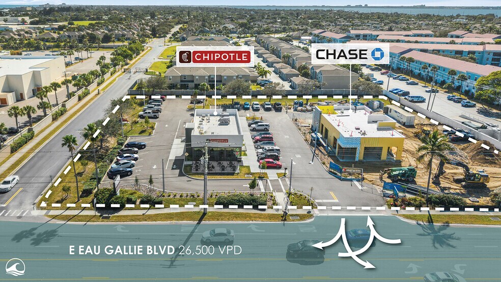 821 E Eau Gallie Blvd, Indian Harbour Beach, FL à vendre - Photo de l’immeuble – Image 2 sur 5