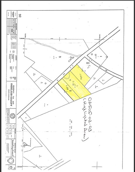 1784 Dutch Fork Rd, Irmo, SC à vendre - Plan cadastral – Image 3 sur 3