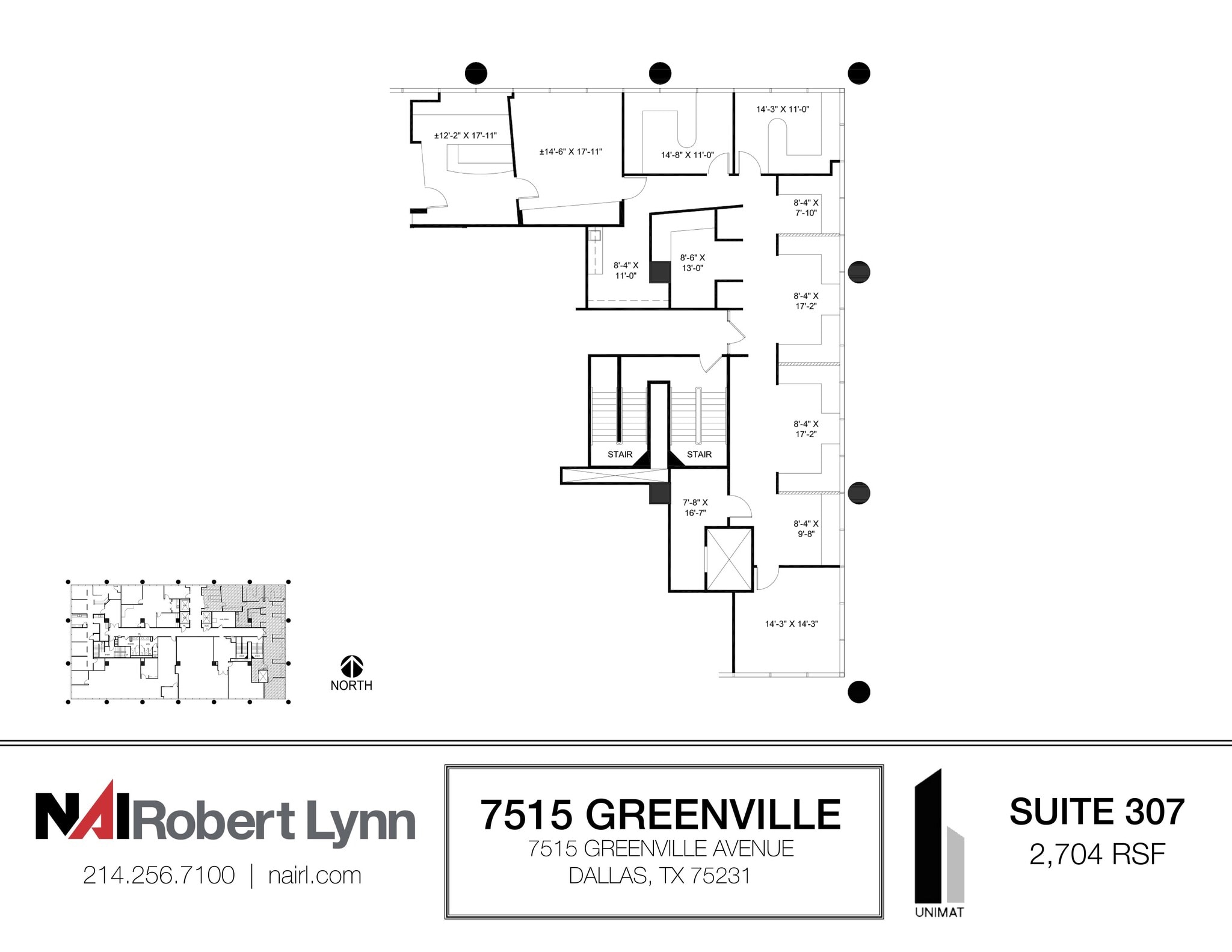 7515 Greenville Ave, Dallas, TX à louer Plan d’étage– Image 1 sur 1