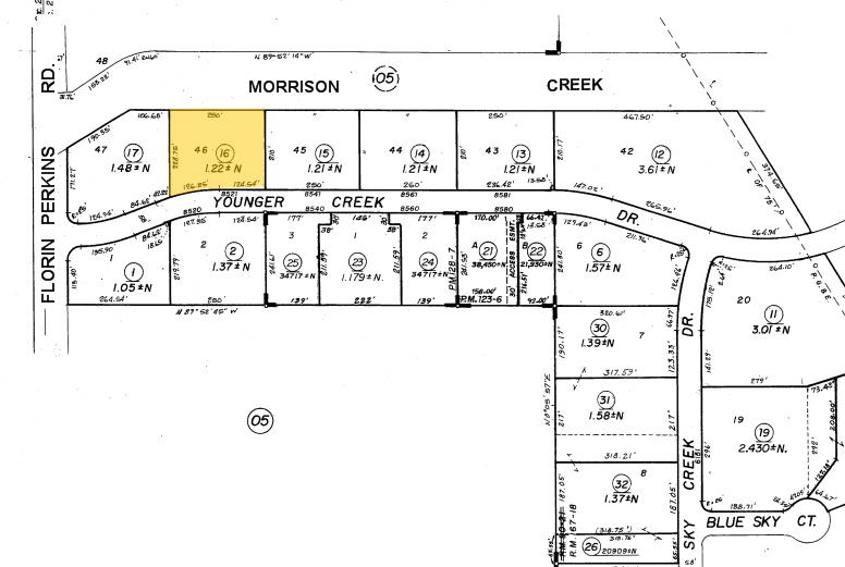 8521 Younger Creek Dr, Sacramento, CA à vendre - Plan cadastral – Image 3 sur 5