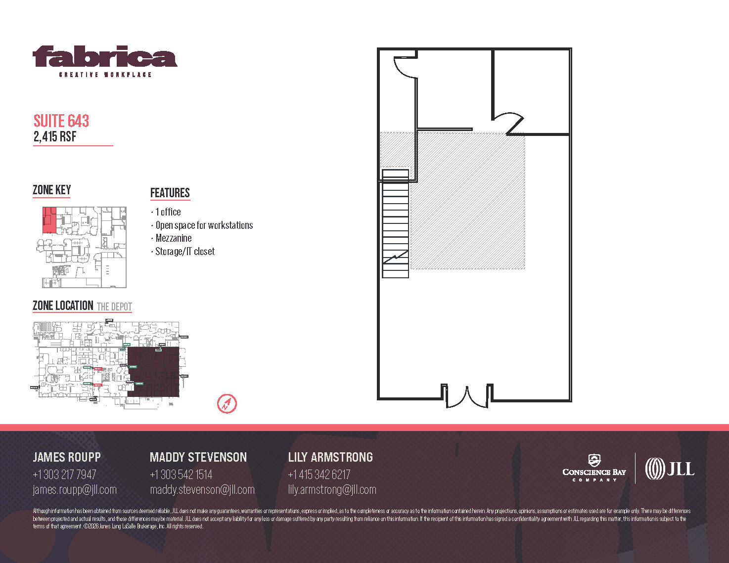3001 Brighton Blvd, Denver, CO à louer Plan d’étage– Image 1 sur 6