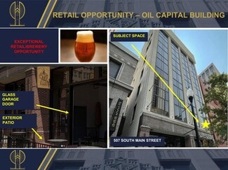 Plus de détails pour 507 S Main St, Tulsa, OK - Local commercial à louer