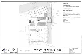 Plus de détails pour 825 N Main St, Alpharetta, GA - Terrain à vendre