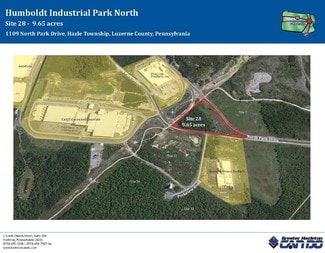Plus de détails pour 1109 N Park Dr, Hazle Township, PA - Terrain à vendre