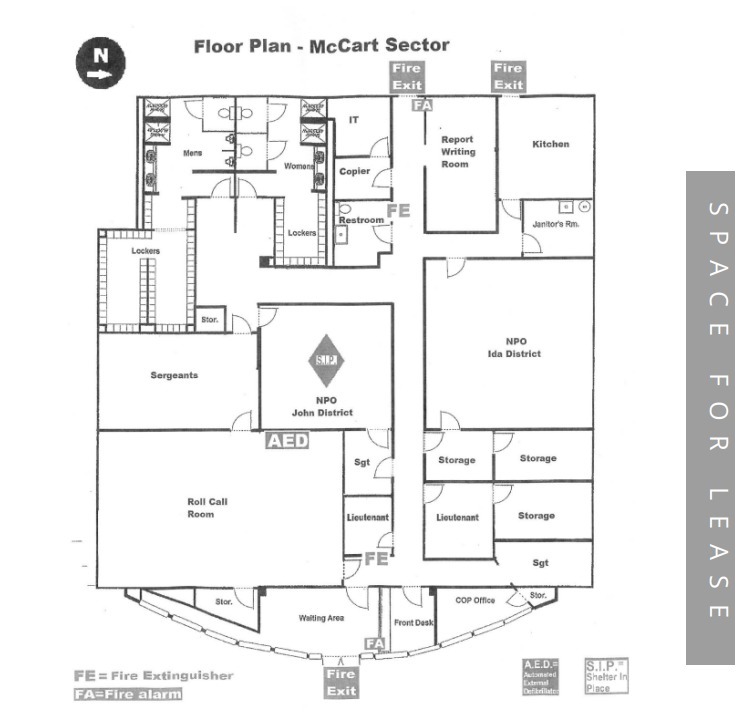 7628-7674 McCart Ave, Fort Worth, TX à louer Plan d’étage– Image 1 sur 1