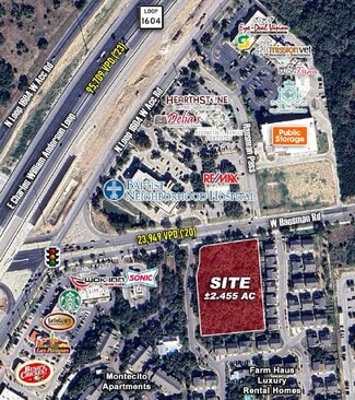 Plus de détails pour SWQ of Loop 1604, San Antonio, TX - Terrain à vendre