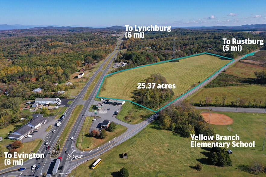 Wards, Rustburg, VA à vendre - Photo principale – Image 1 sur 7