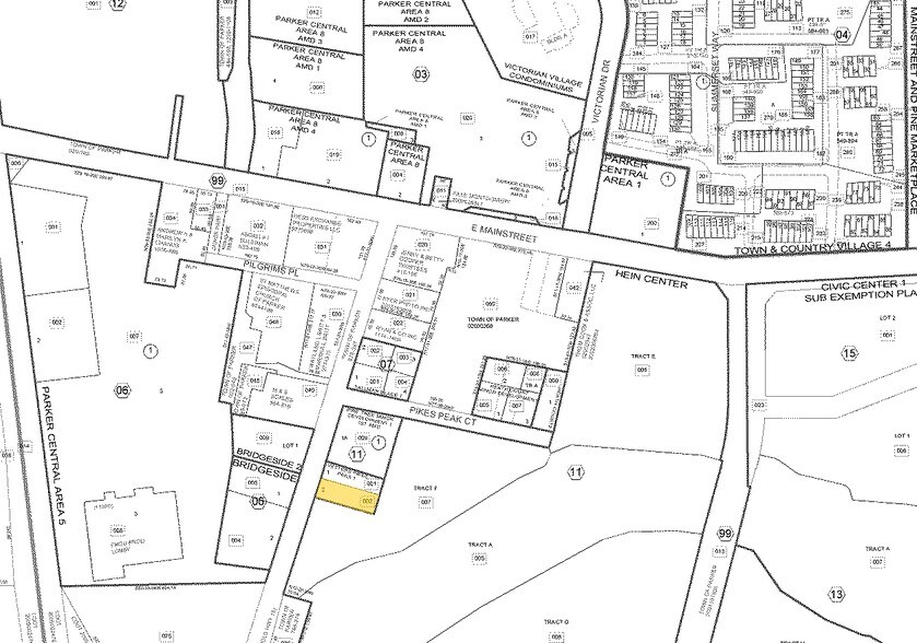 11028 S Pikes Peak Dr, Parker, CO à vendre - Plan cadastral – Image 2 sur 2