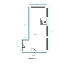 201 4th Ave, Bradenton, FL à louer Plan d’étage– Image 1 sur 1