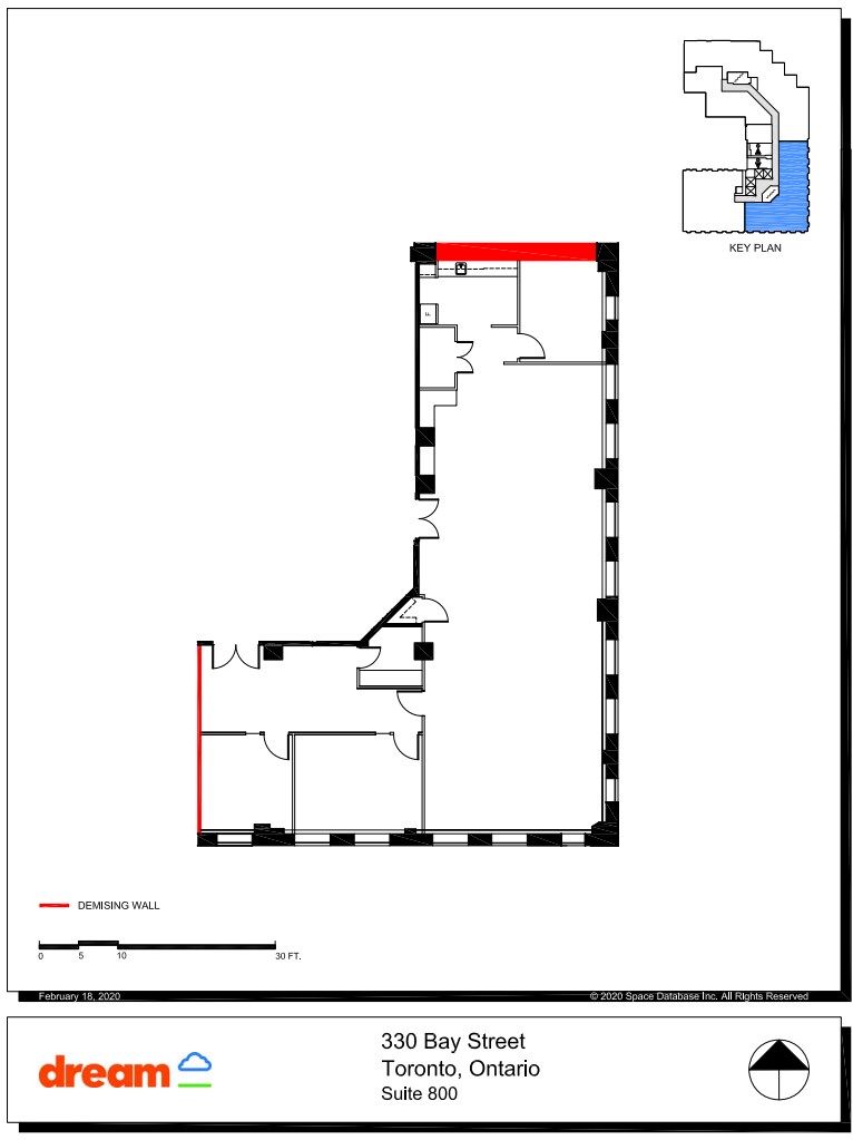 330 Bay St, Toronto, ON à louer Plan d’étage– Image 1 sur 1