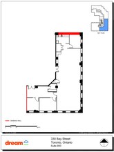 330 Bay St, Toronto, ON à louer Plan d’étage– Image 1 sur 1